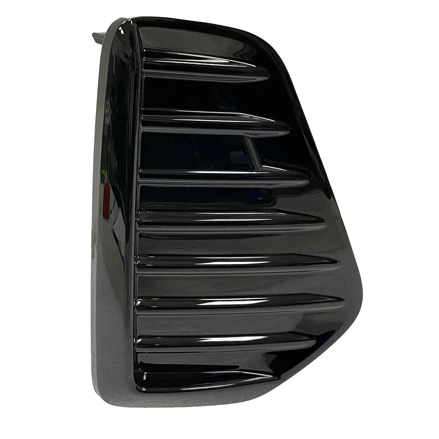 2021-2023 Nissan Kicks Fog Lamp Cover Front Passenger Side Gloss Black , NI1039185. Factory-style replacement part.