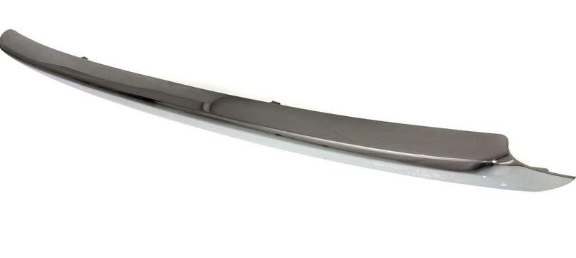 2013-2015 Nissan Pathfinder Bumper Moulding Front Chrome , NI1044108. Professional-grade auto body part.