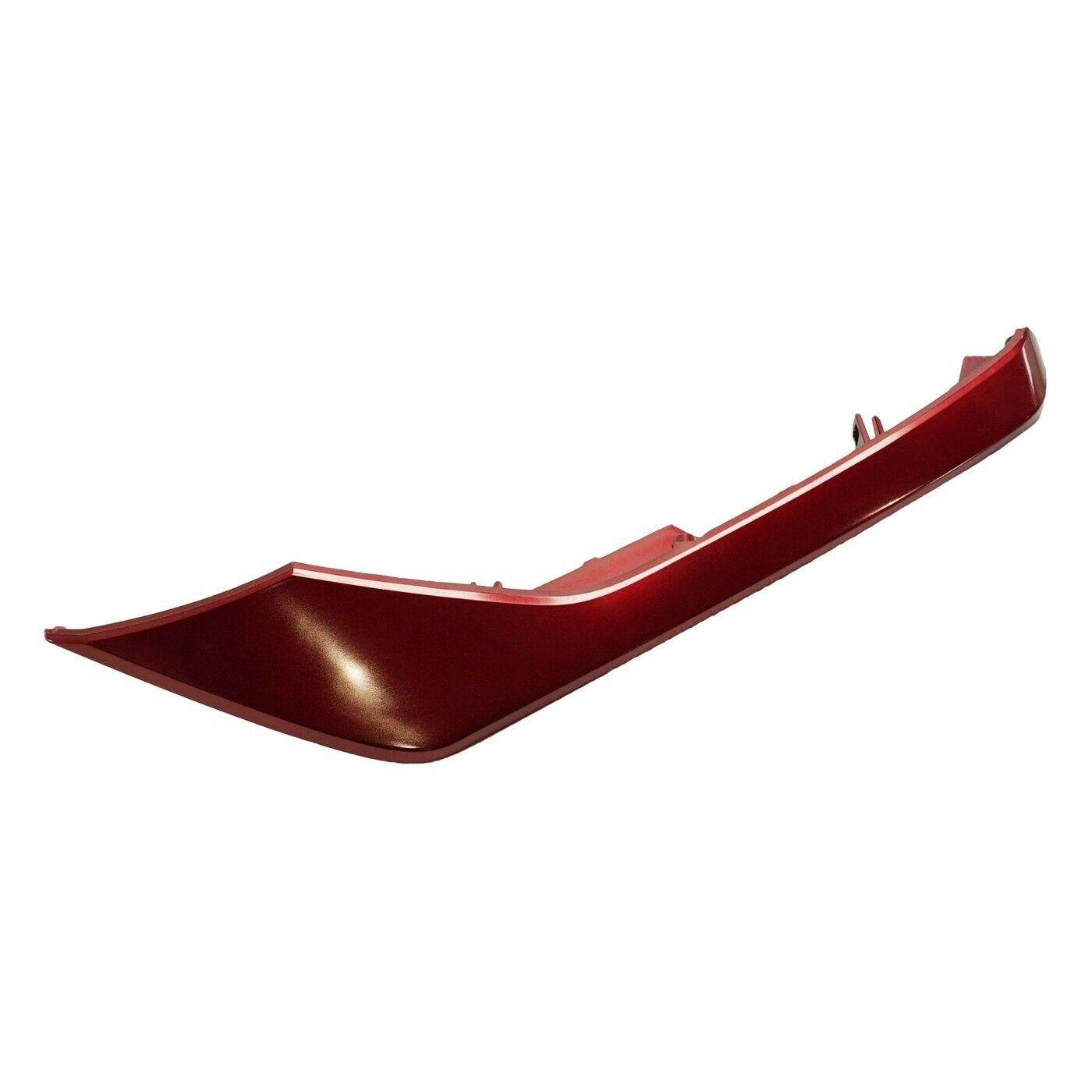 2017-2019 Nissan Sentra Bumper Moulding Front Driver Side Red Nismo Model , NI1046104. Tested for reliable performance.