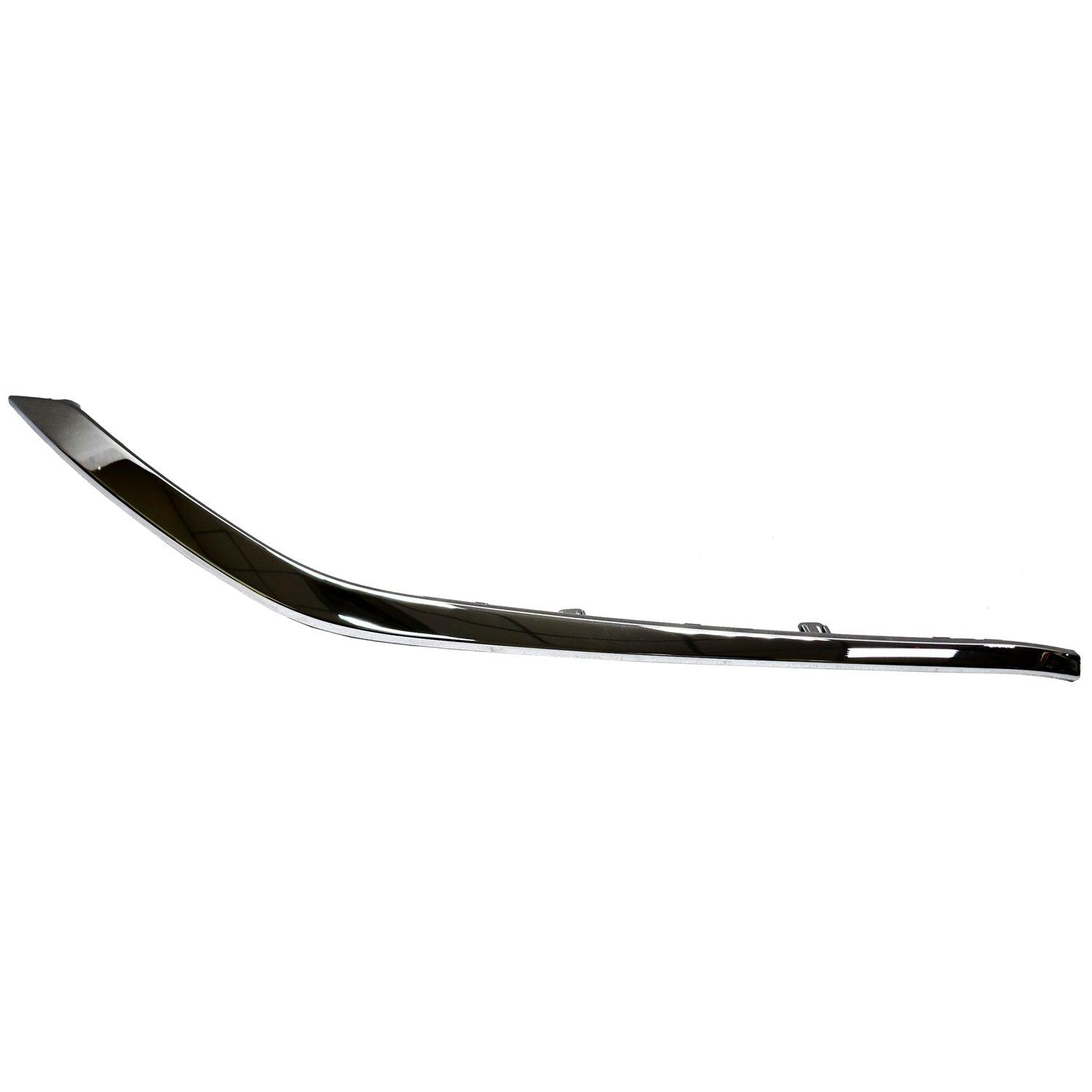 2019-2023 Nissan Murano Bumper Moulding Front Passenger Side Chrome , NI1047106. Precision fitment for collision repair.