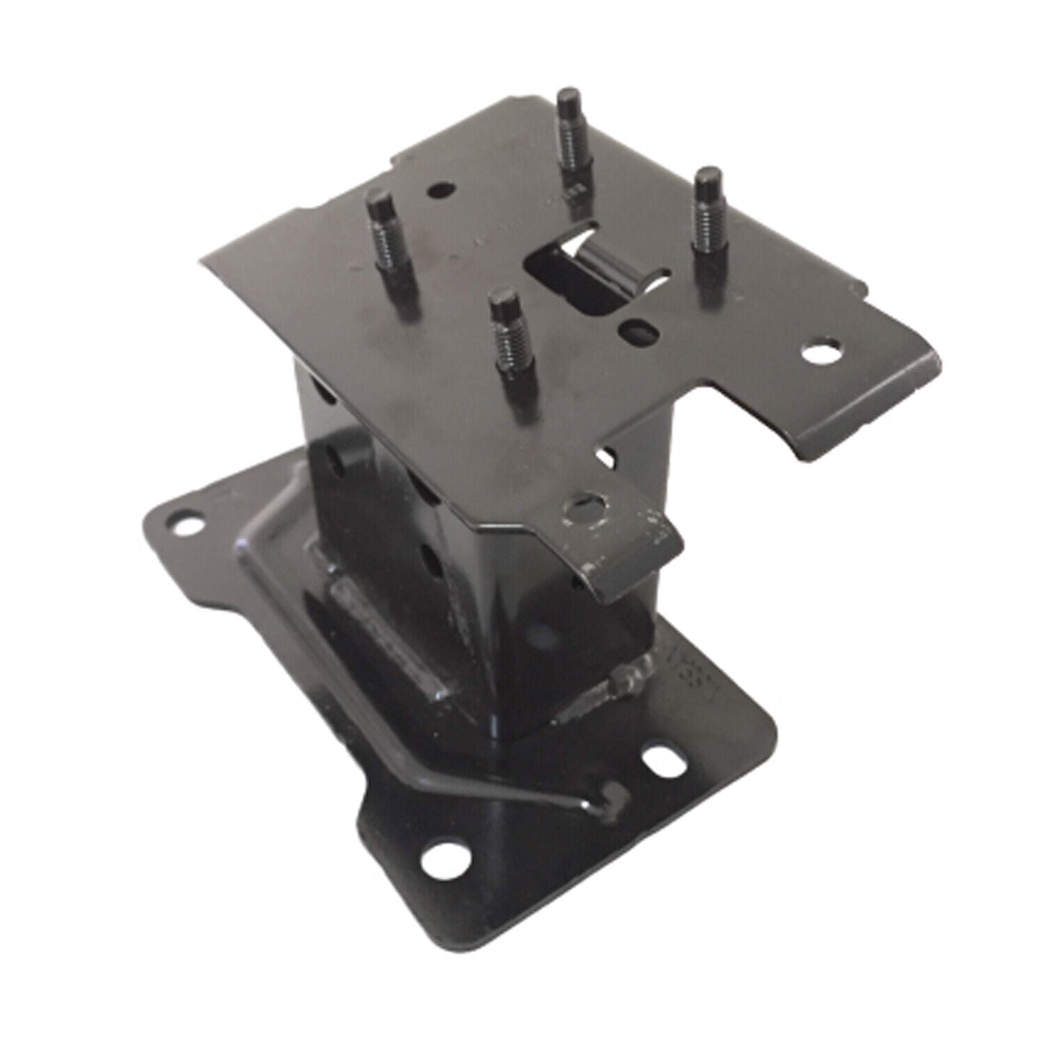 2020-2023 Nissan Versa Sedan Rebar Barcket Front Passenger Side Steel , NI1067156. Side view of the replacement part.