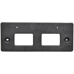 2019-2023 Nissan Murano License Plate Bracket Front With Mounting Hardware , NI1068151. Angle view for visual reference.