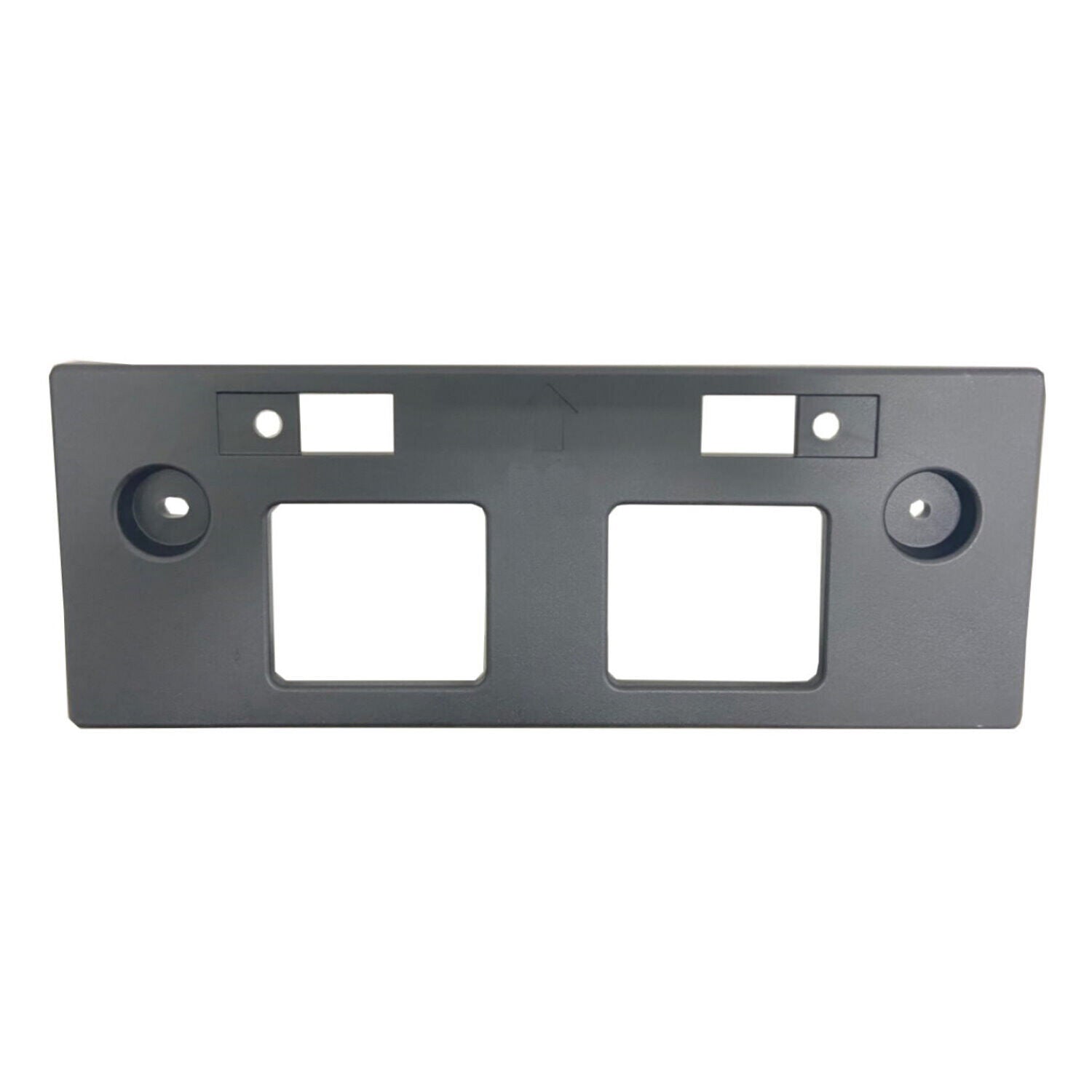 2022-2023 Nissan Pathfinder License Plate Bracket Front With Mounting Hardware , NI1068159. Angle view for visual reference.