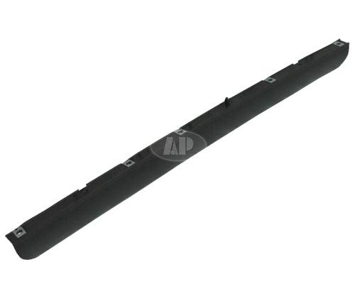2014-2015 Nissan Rogue Select Bumper Spoiler Front Matte-Black S/Sl/Sv , NI1093102. Angle view for visual reference.