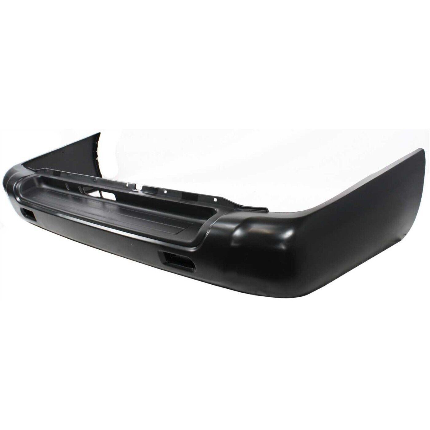 1999-2004 Nissan Pathfinder Rear Bumper Primed With Spare Tire , NI1100215. Durable and impact-resistant.