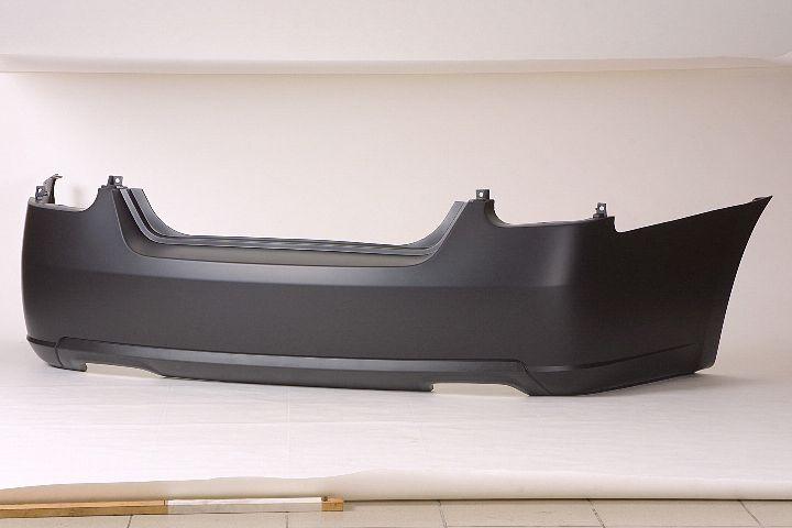 2007-2008 Nissan Maxima Rear Bumper Primed Without Park Assistance , NI1100246. High-strength and long-lasting.