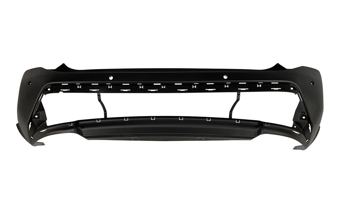 2021-2023 Nissan Rogue Rear Bumper Textured Black With Sensor Hole , NI1100342. OEM-quality exterior component.