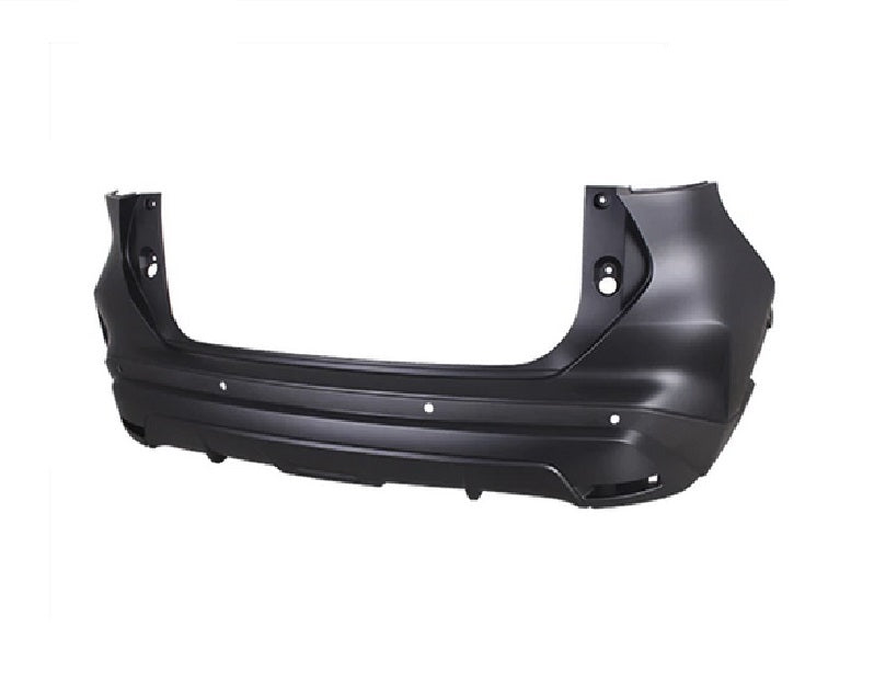 2021-2023 Nissan Kicks Rear Upper Bumper , NI1100346. Side view of the replacement part.
