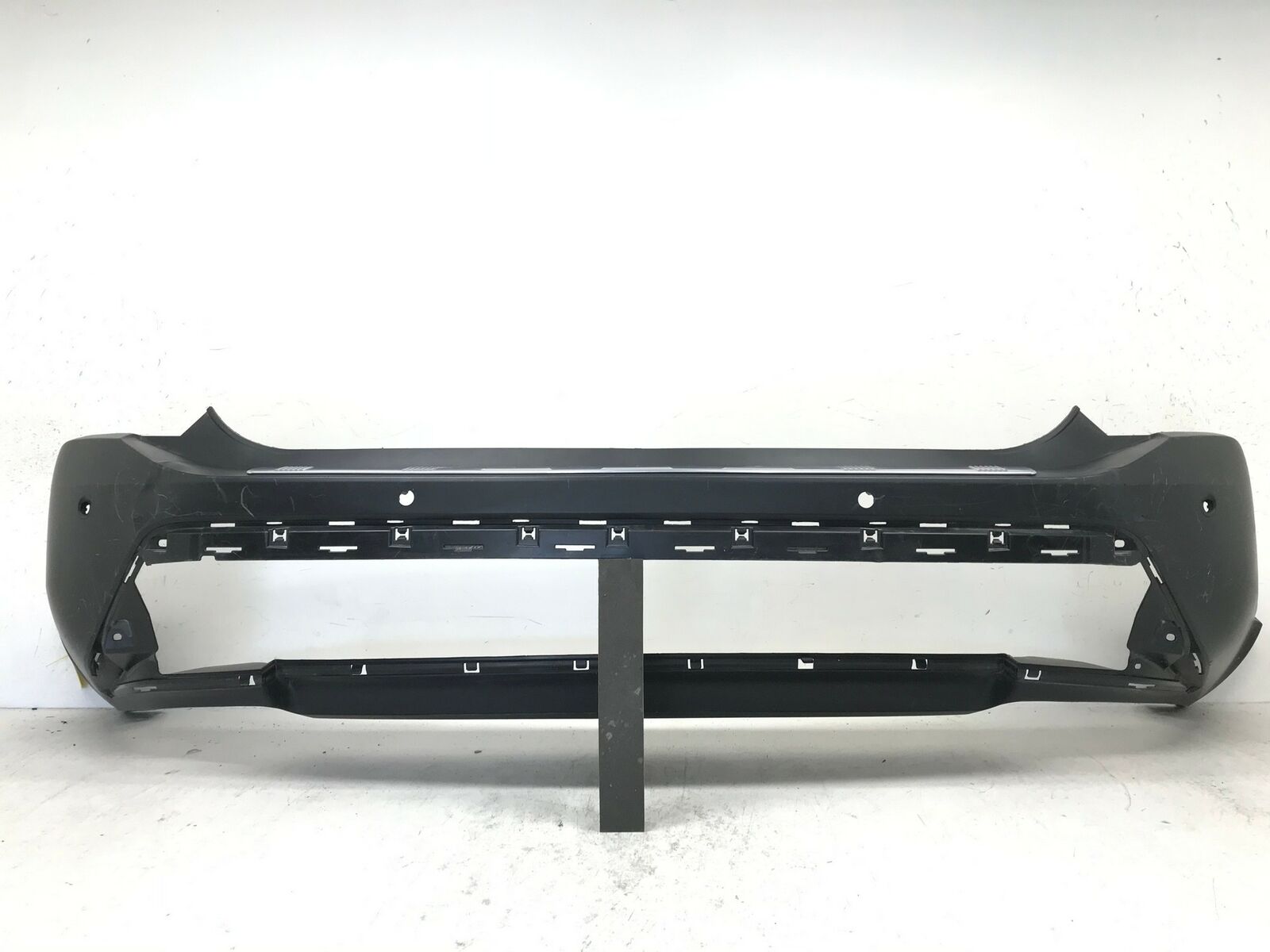 2021-2023 Nissan Rogue Rear Bumper Textured Black With Sensor Hole , NI1100348. Made with quality materials.