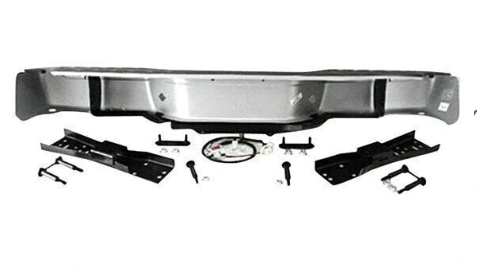 1998-2004 Nissan Frontier Rear Bumper Assy Steel , NI1102135. Tested for reliable performance.