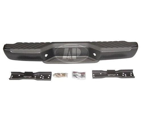 2001-2004 Nissan Frontier Rear Bumper Face Bar Black , NI1102140. High-quality aftermarket part.