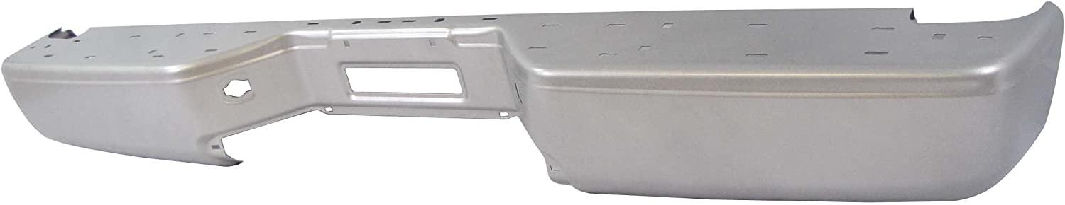 2004-2006 Nissan Titan Rear Bumper Face Bar , NI1102155. Angle view for visual reference.