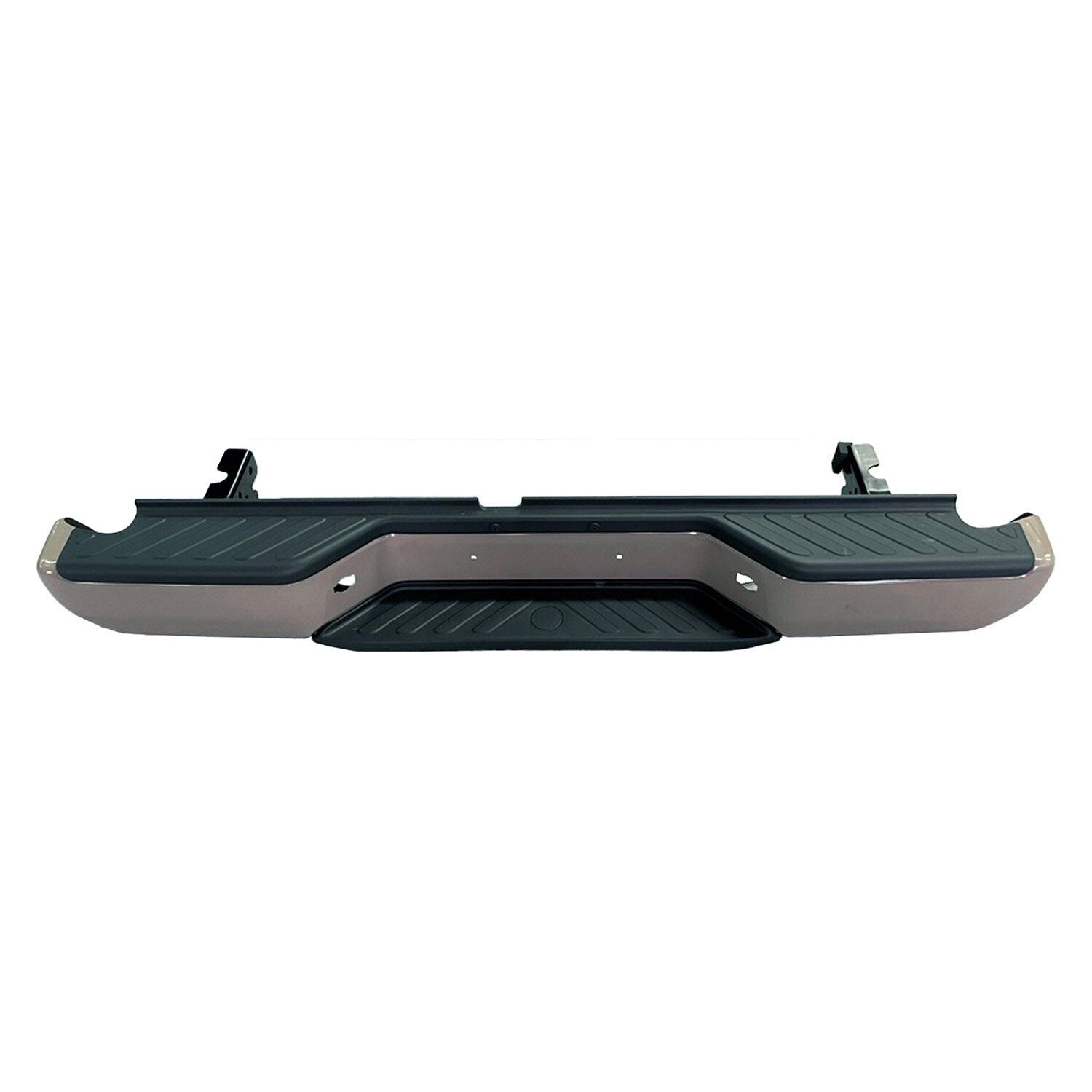 2005-2021 Nissan Frontier Bumper Step Face Bar Rear , NI1103147. Installed view for reference.