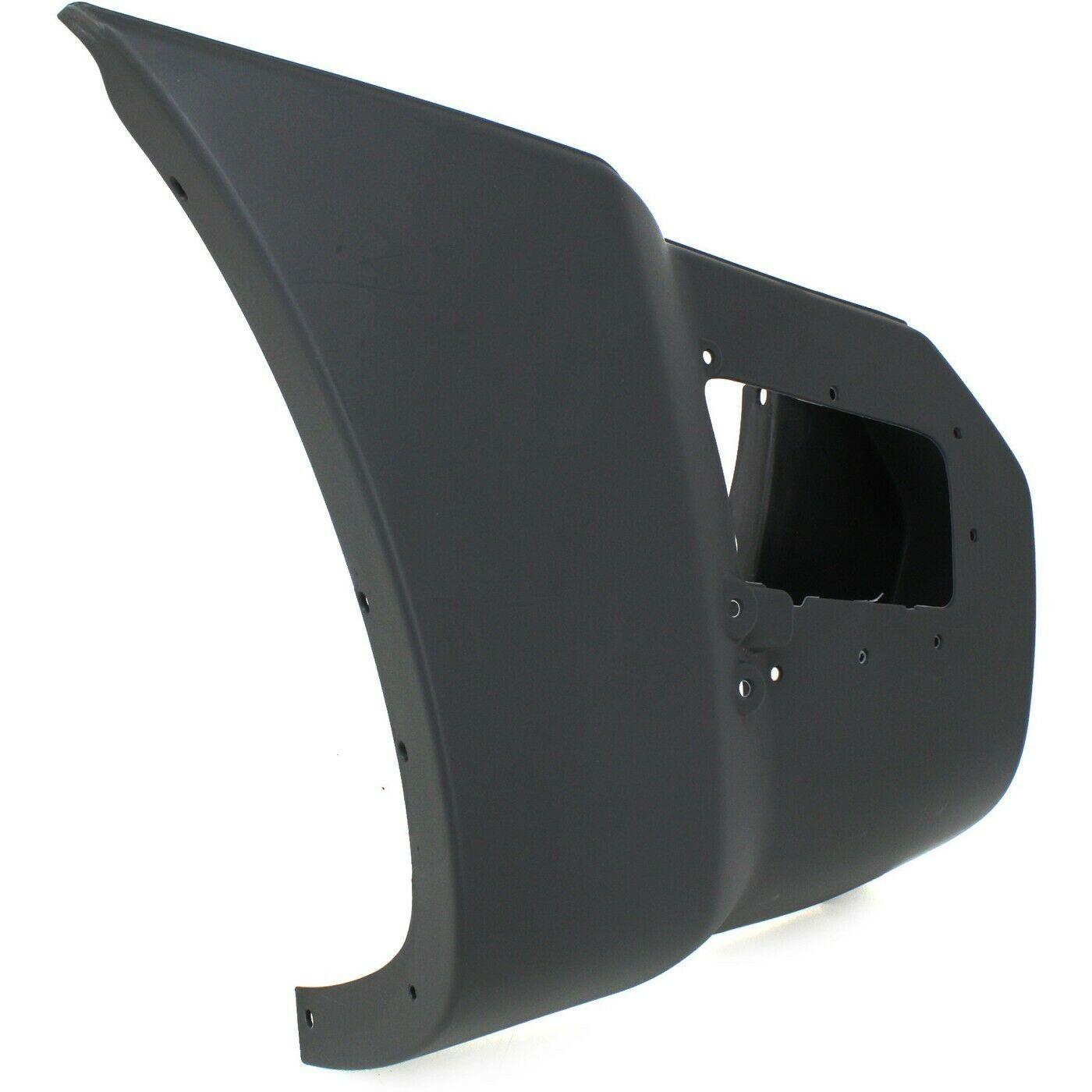 2005-2015 Nissan Xterra Bumper End Rear Driver Side Matte-Gray Textured , NI1104116. Factory-style replacement part.