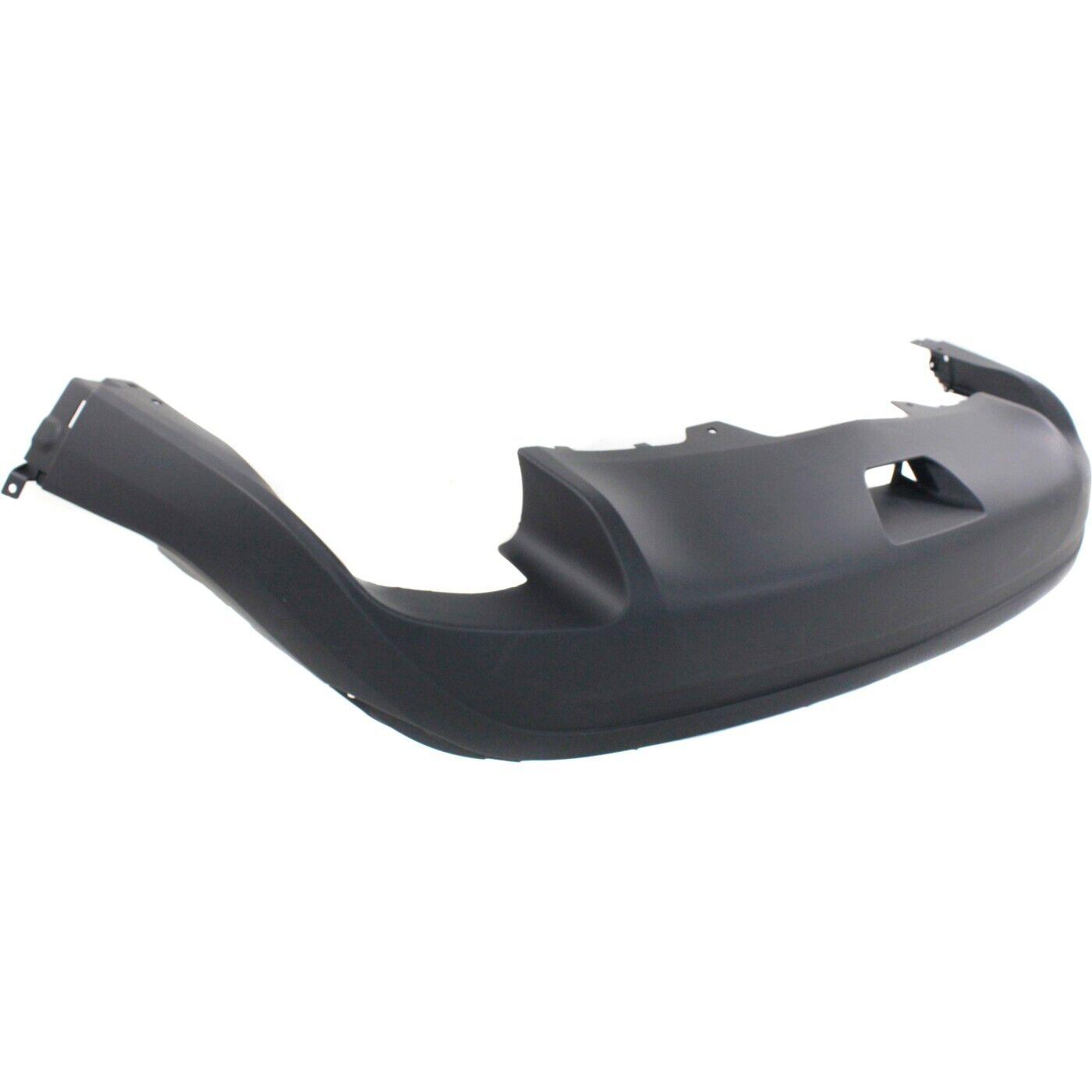 2015-2020 Nissan Murano Rear Lower Bumper Textured Black Without Sensor , NI1115100. Designed for OEM alignment.