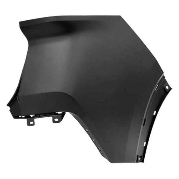2021-2023 Nissan Rogue Bumper Rear Driver Side Primed Without Sensor Hole , NI1116103. Factory-style replacement part.