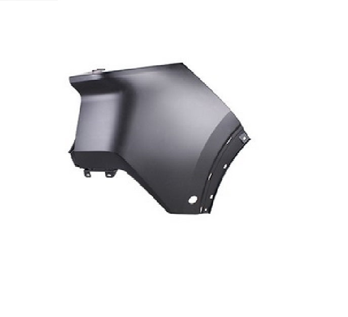 2021-2023 Nissan Rogue Bumper Rear Driver Side Primed With Sensor Hole , NI1116104. Exact fit for vehicle restoration.