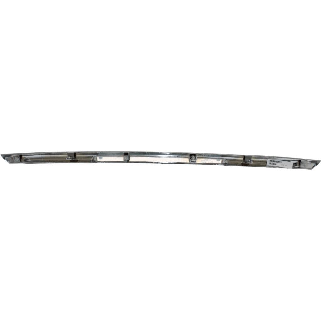 2017-2020 Nissan Rogue Bumper Moulding Rear Center Chrome , NI1144107. High-strength and long-lasting.