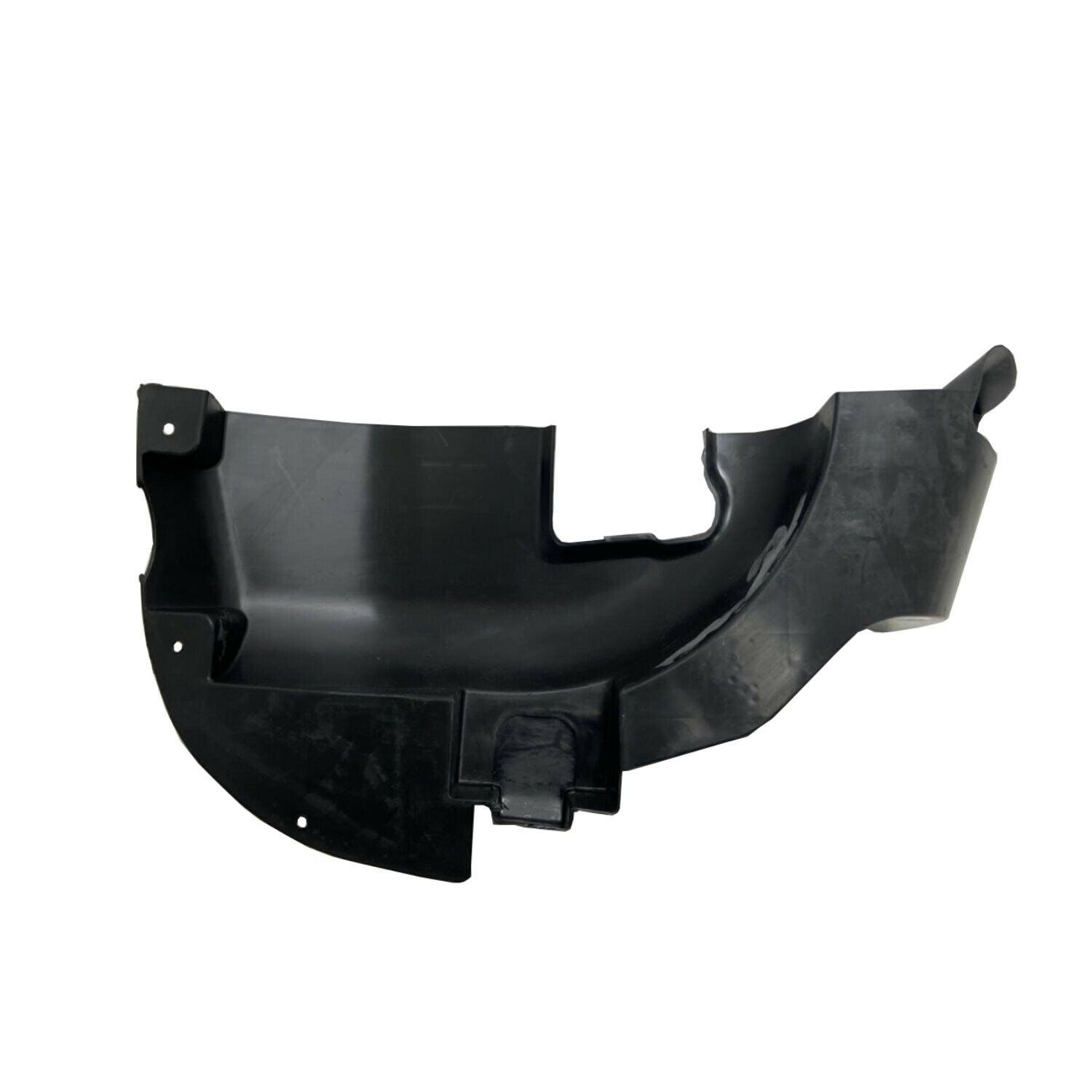 2017-2019 Nissan Rogue Hybrid Bumper Extension Rear Driver Side (Lower Diffuser) , NI1182102. Side view of the replacement part.