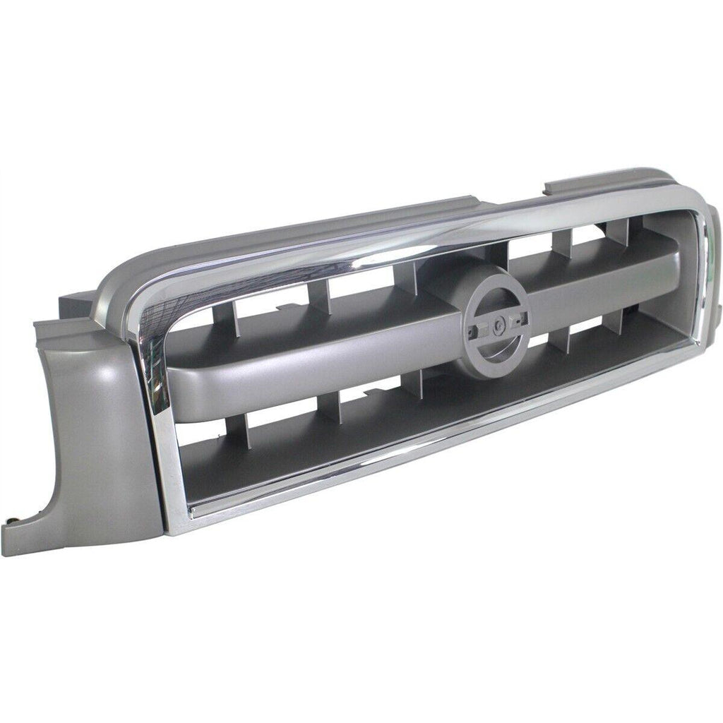 2003-2004 Nissan Pathfinder Grille Without Moulding Gray , NI1200204. Factory-style replacement part.