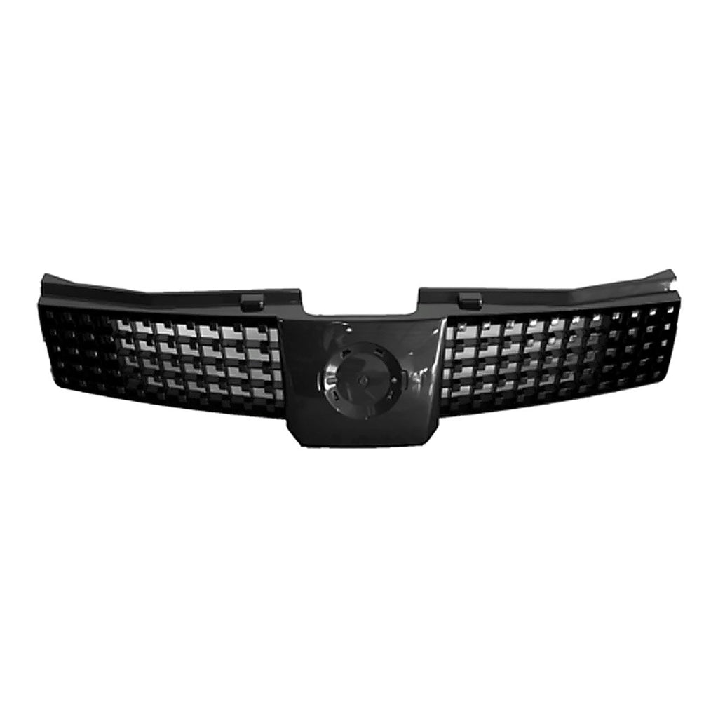 2004-2006 Nissan Quest Grille Silver Black, ni1200219. Front view.