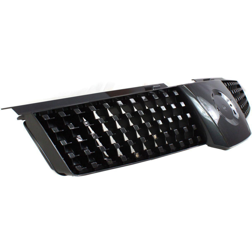 2004-2006 Nissan Quest Grille Silver-Black , NI1200219. Lightweight yet durable construction.