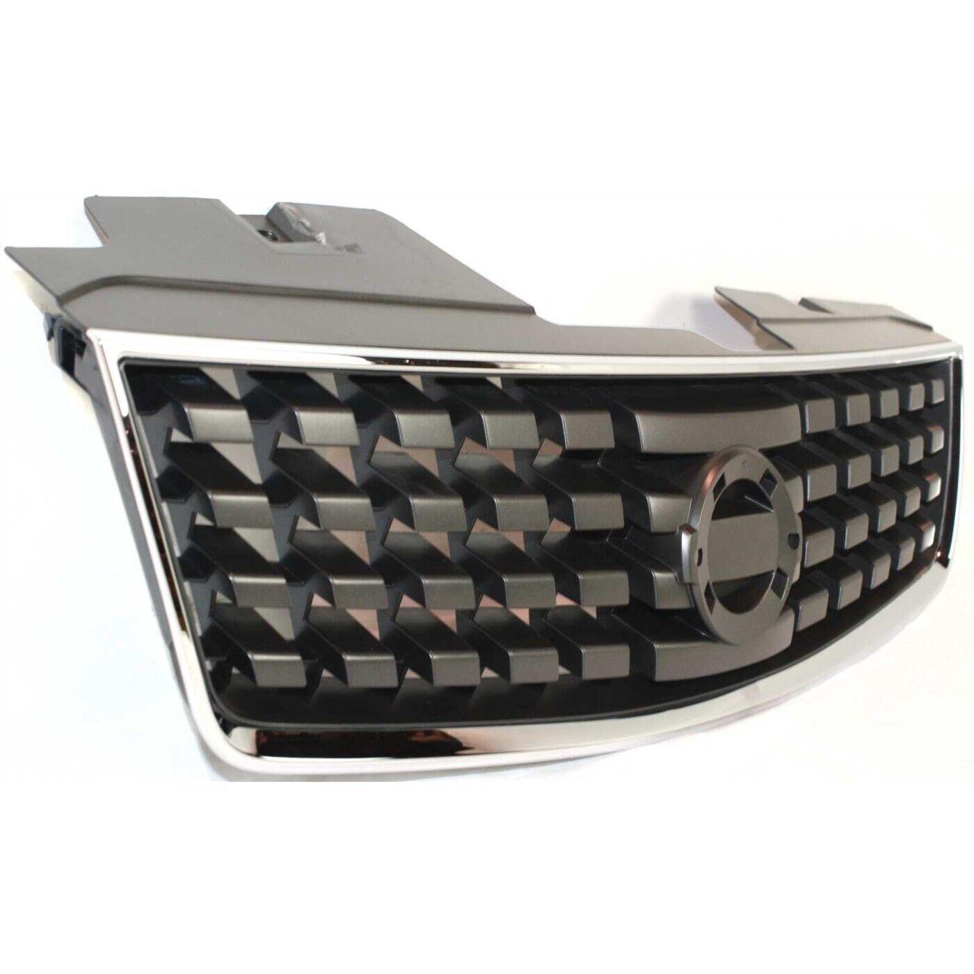 2007-2009 Nissan Sentra Grille Chrome/Black , NI1200222. Lightweight yet durable construction.
