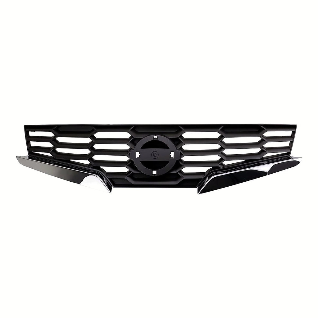 2008-Niss N Altima Coupe Grille Chrome Black, ni1200225. Front view.