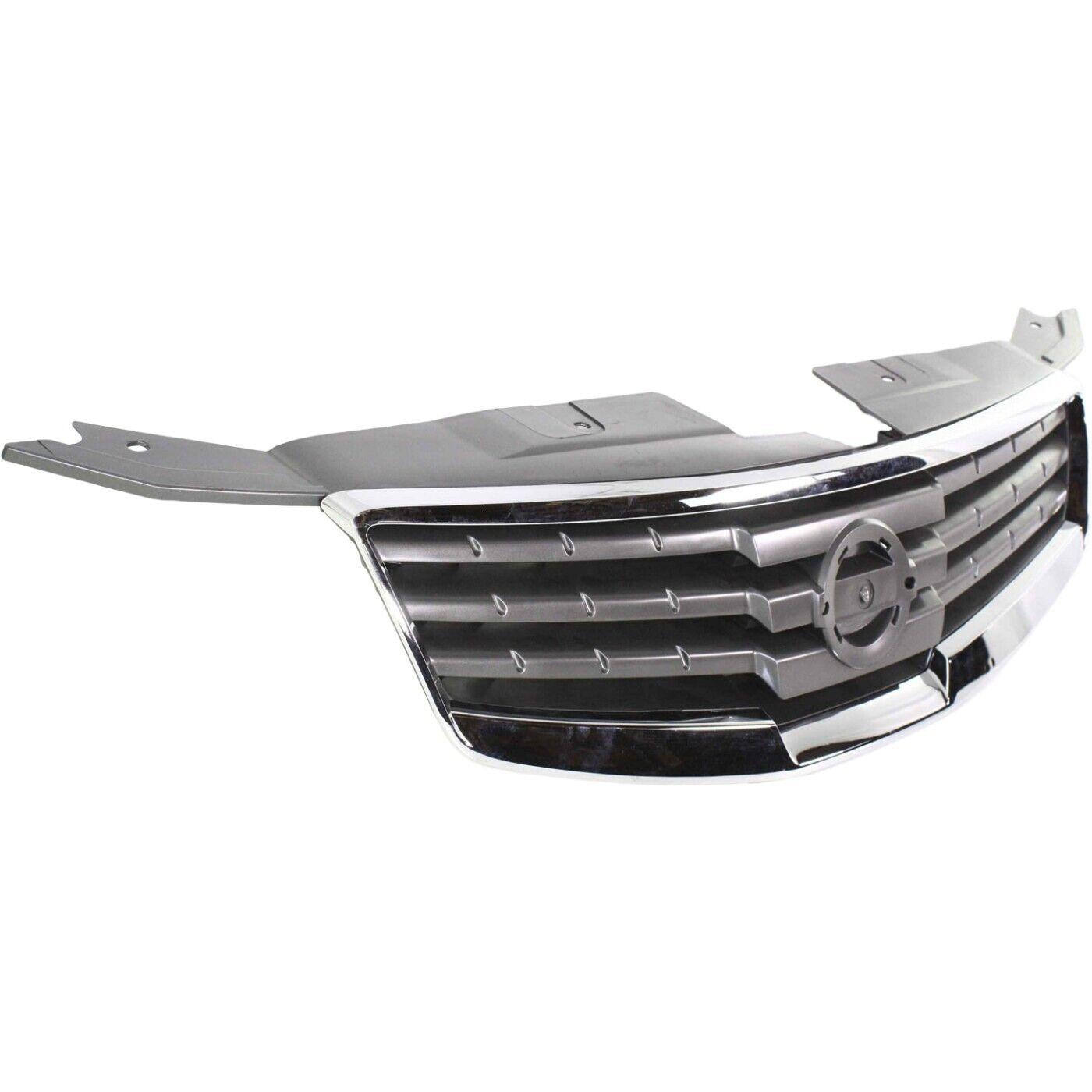 2007-2008 Nissan Maxima Grille Black With Chrome Frame , NI1200227. OEM-quality exterior component.