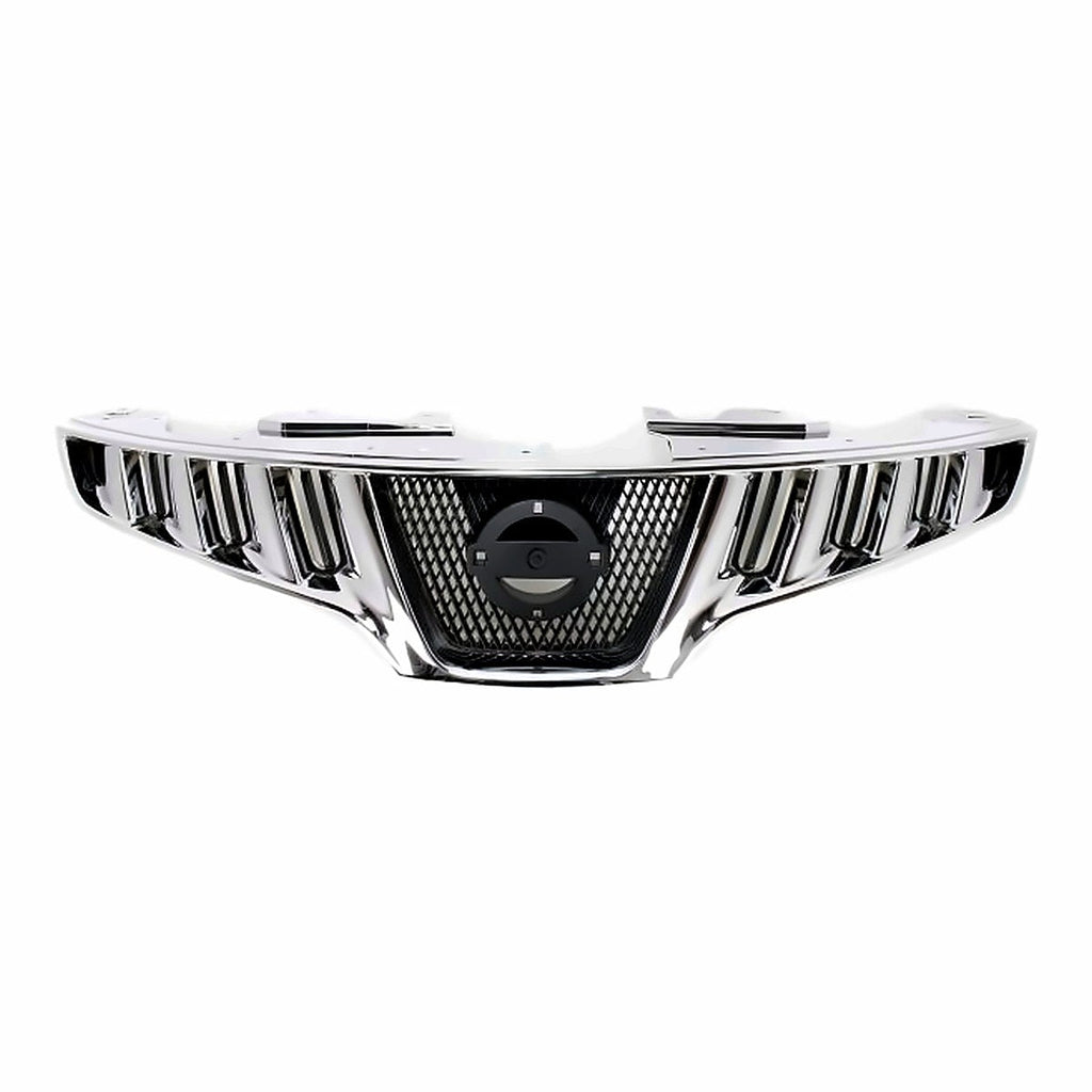 2009-2010 Nissan Murano Grille W Chrome, ni1200232. Front view.