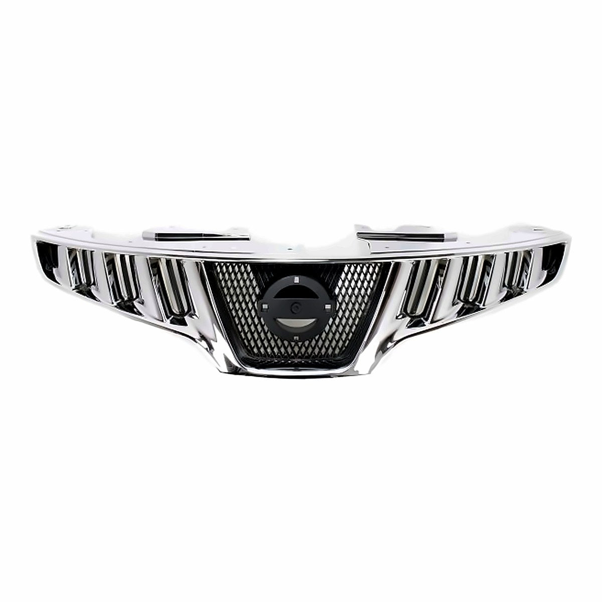 2009-2010 Nissan Murano Grille W Chrome, ni1200232. Front view.