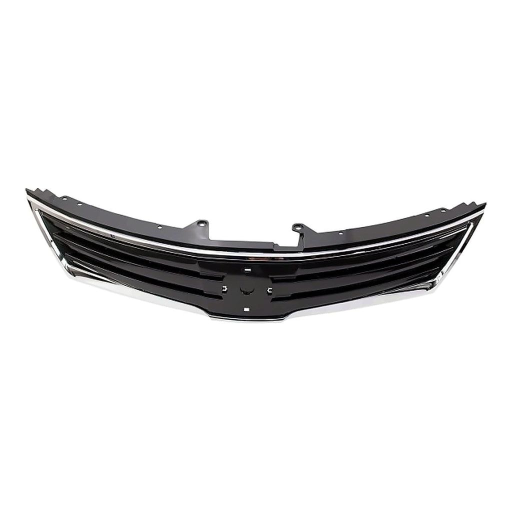 2010-2012 Nissan Versa Grille Gray, ni1200242. Front view.