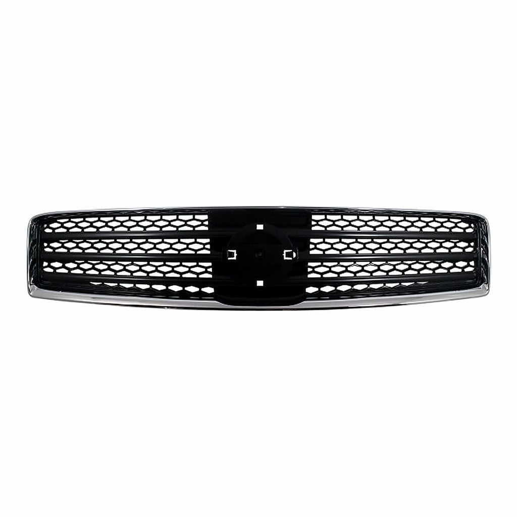 2011-Niss N Maxima Grille Chrome Black, ni1200243. Front view.