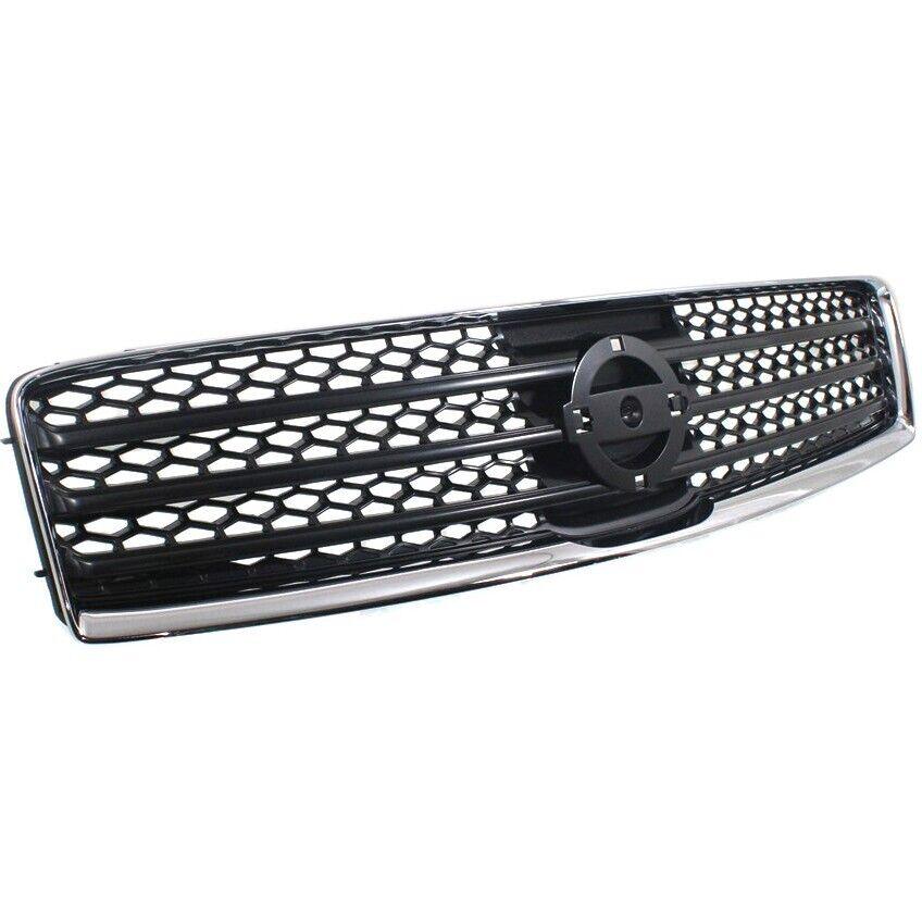 2011 Nissan Maxima Grille Chrome/Black With Sport Pkg , NI1200243. OEM-quality exterior component.