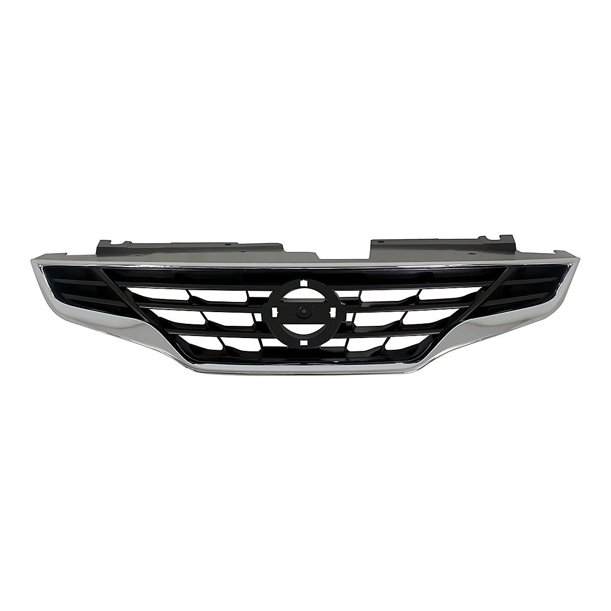 2010-2013 Nissan Altima Coupe Grille Chrome Black, ni1200245. Front view.