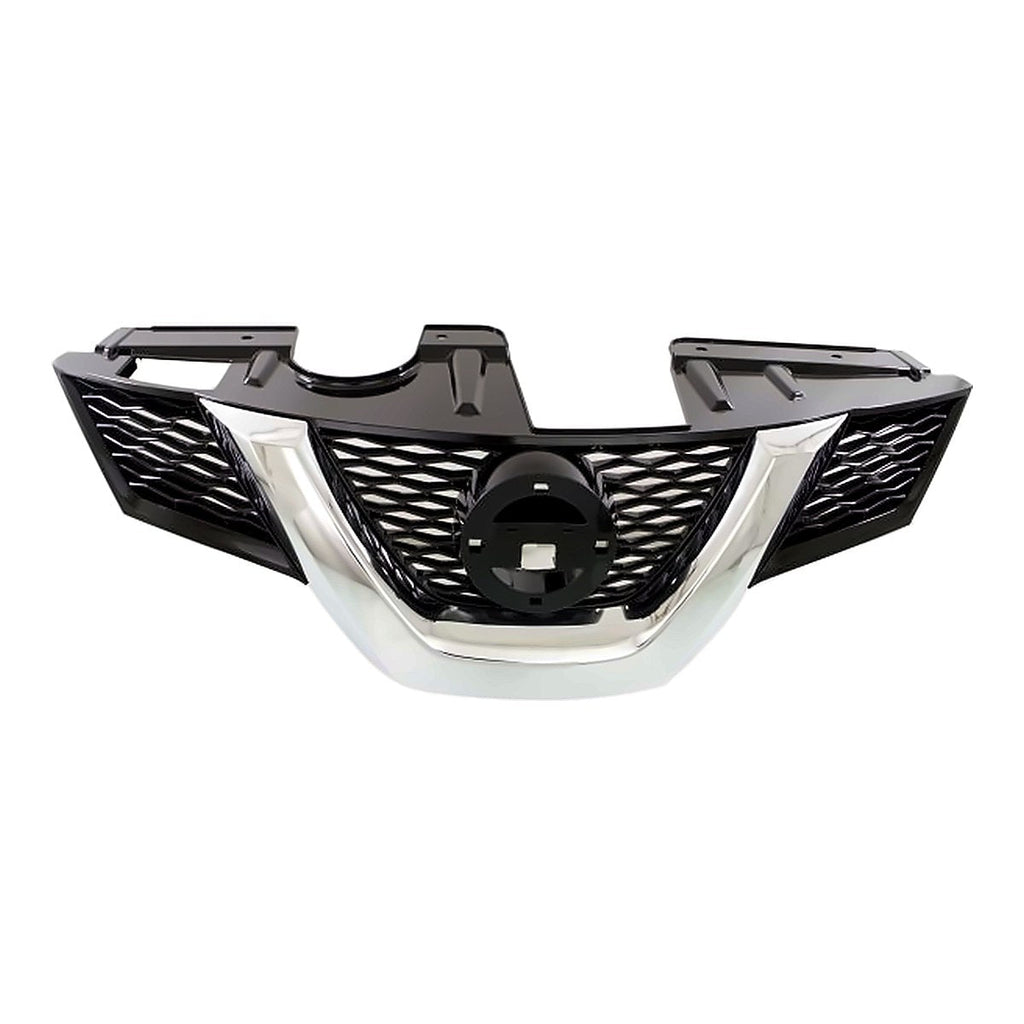 2014-2016 Nissan Rogue Grille Painted, ni1200259. Front view.