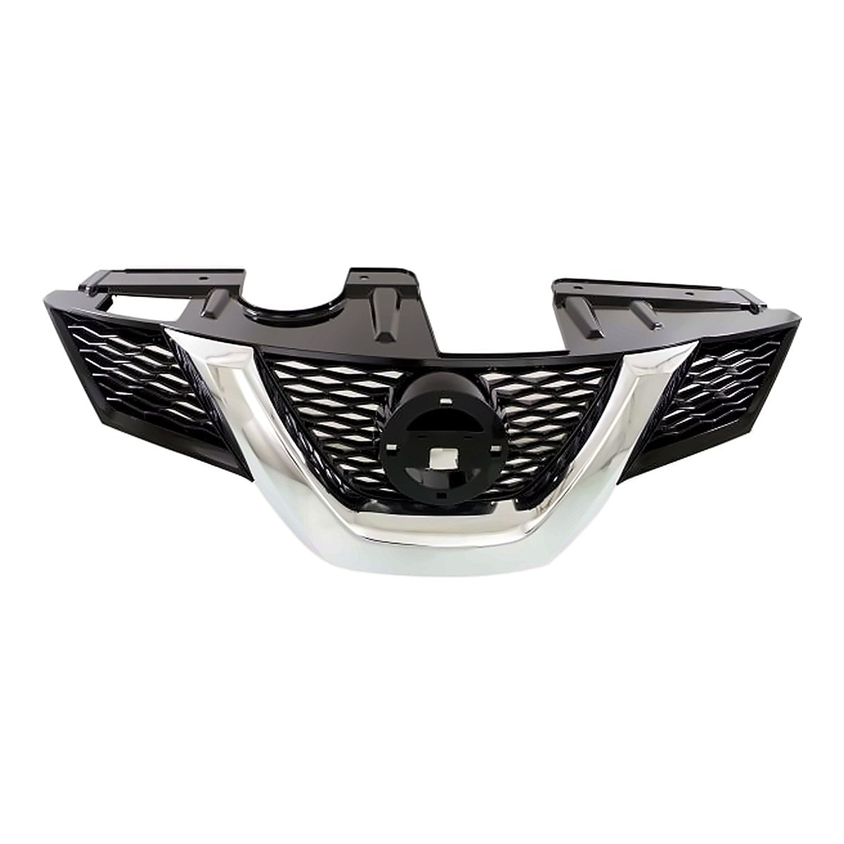 2014-2016 Nissan Rogue Grille Painted, ni1200259. Front view.