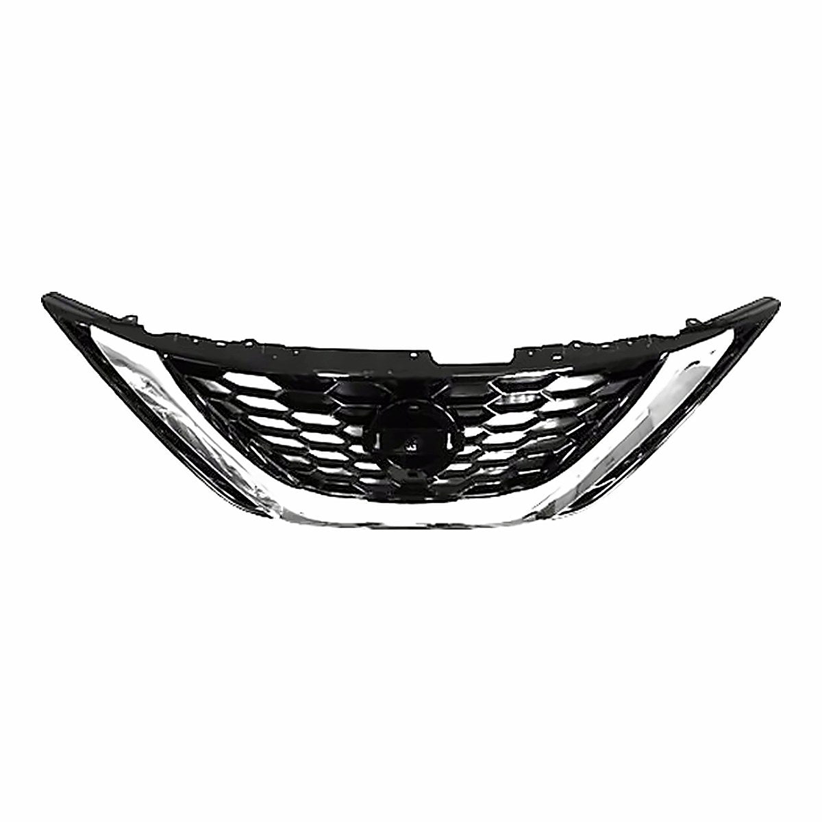 2016-2019 Nissan Sentra Grille Glossy, ni1200279. Front view.