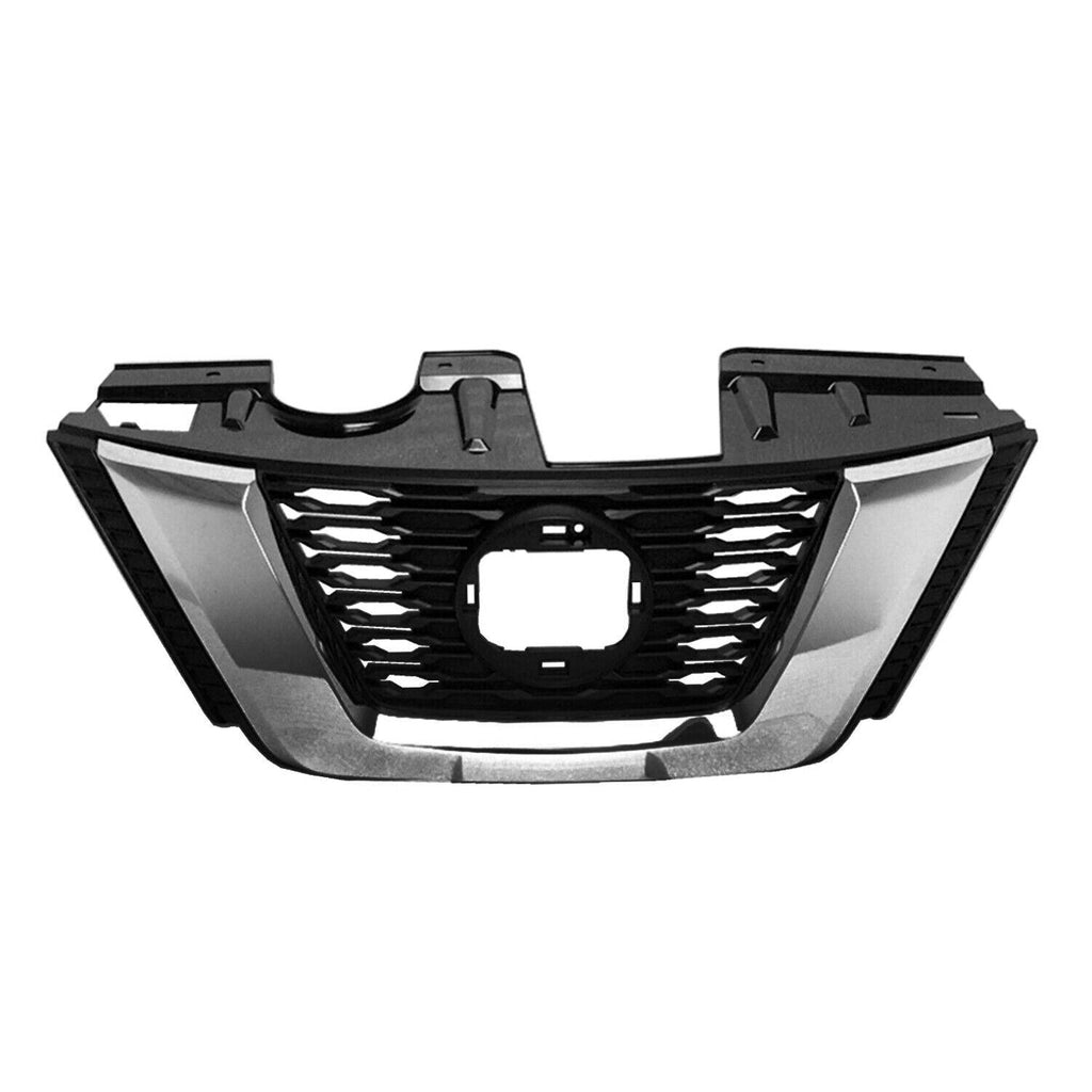 2018-2020 Nissan Rogue Grille Chrome/Textured Black , NI1200291. Durable and impact-resistant.