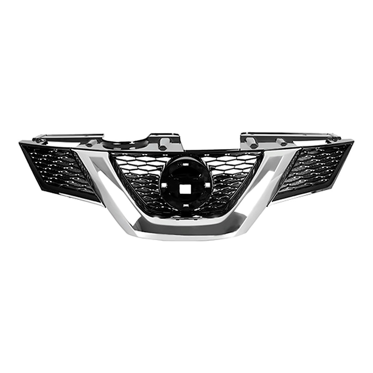 2015-2016 Nissan Rogue Lower Grille Lower, ni1200305. Front view.