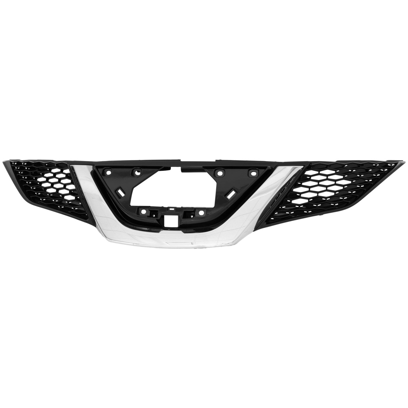 2018-2019 Nissan Qashqai Grille Front Ptd Black With Chrome Molding/Camera , NI1200313. Tested for reliable performance.