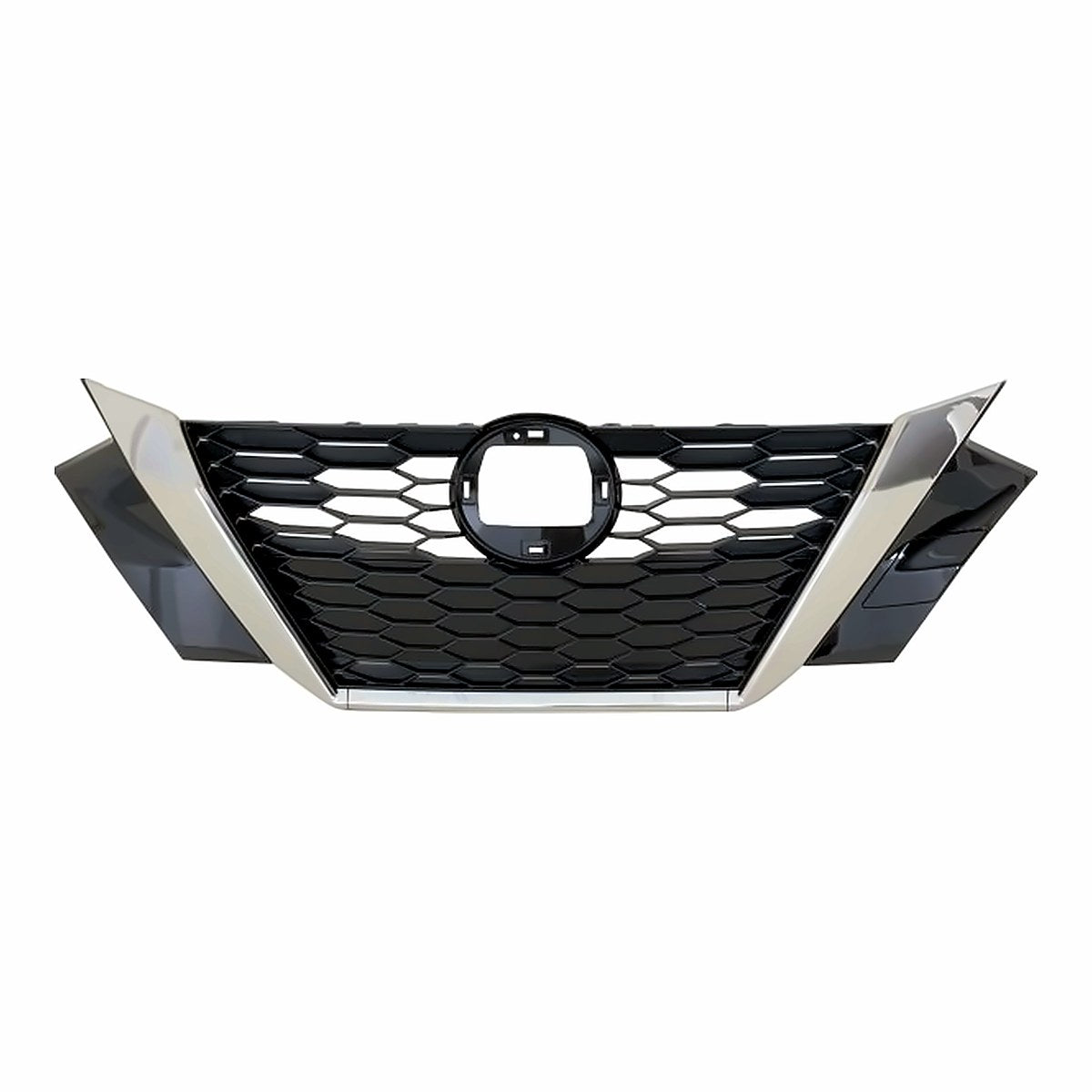 2020-2023 Nissan Sentra Grille Bright, ni1200317. Front view.