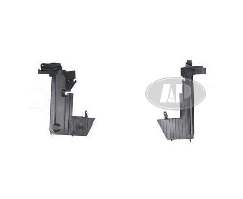 2007-2012 Nissan Versa Radiator Support Side Air Guide Passenger Side , NI1225177. OEM-quality exterior component.