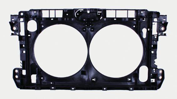 2009 Nissan Altima Hybrid Radiator Support , NI1225184. Side view of the replacement part.