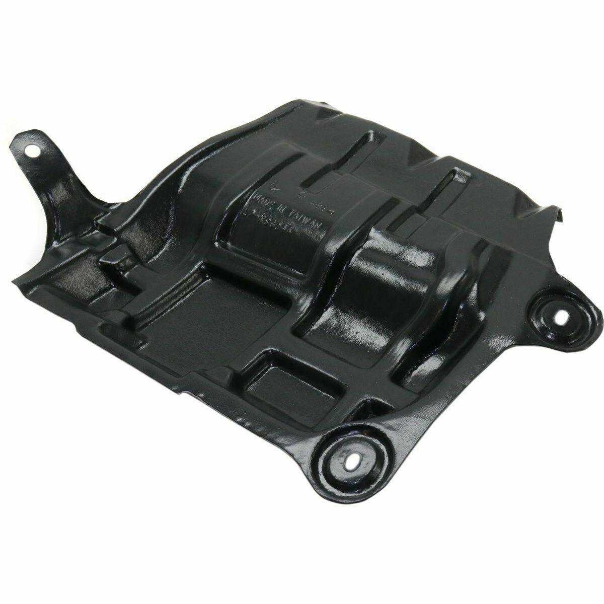 2013-2018 Nissan Altima Sedan Undercar Shield Front Passenger Side , NI1228159. Side view of the replacement part.