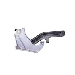 2021-2023 Nissan Rogue Hood Hinge Passenger Side Chrome/Black , NI1236201. Professional-grade auto body part.