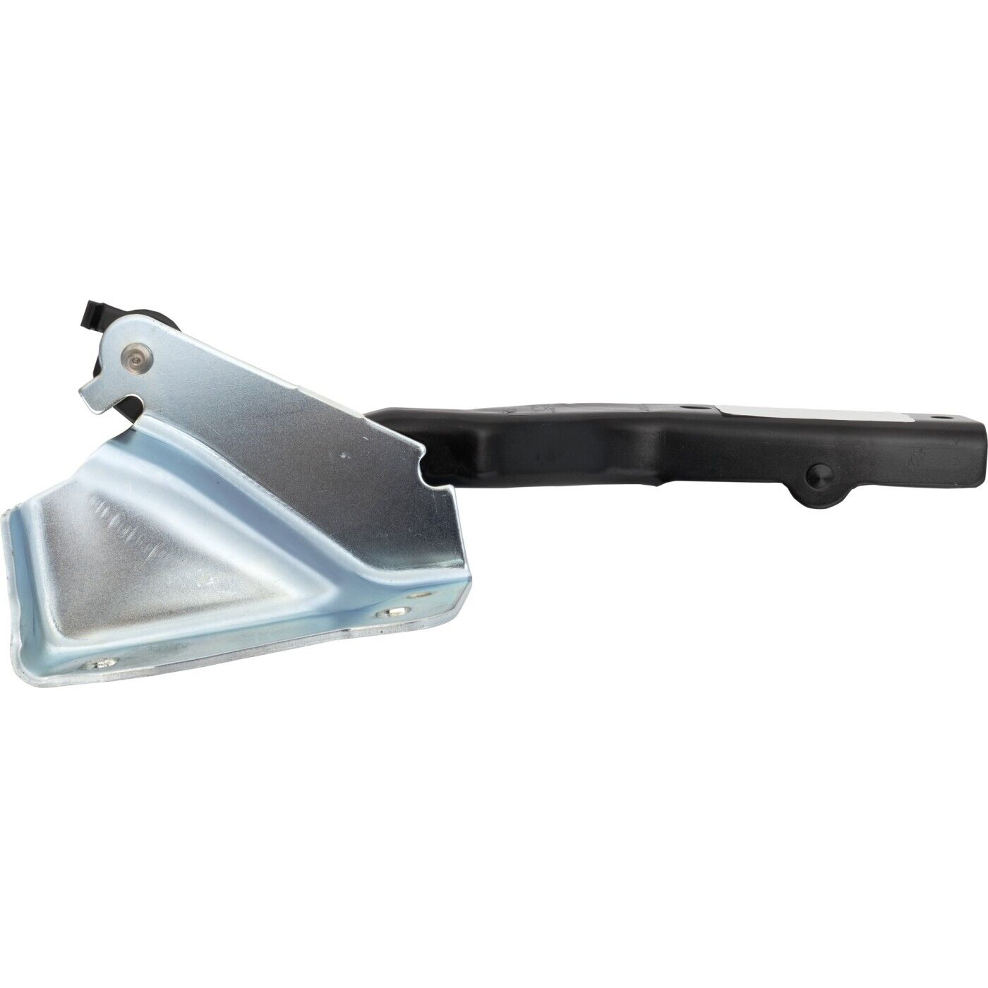 2017-2019 Nissan Titan Hood Hinge Passenger Side Steel Black Chrome , NI1236203. Direct fit for easy installation.