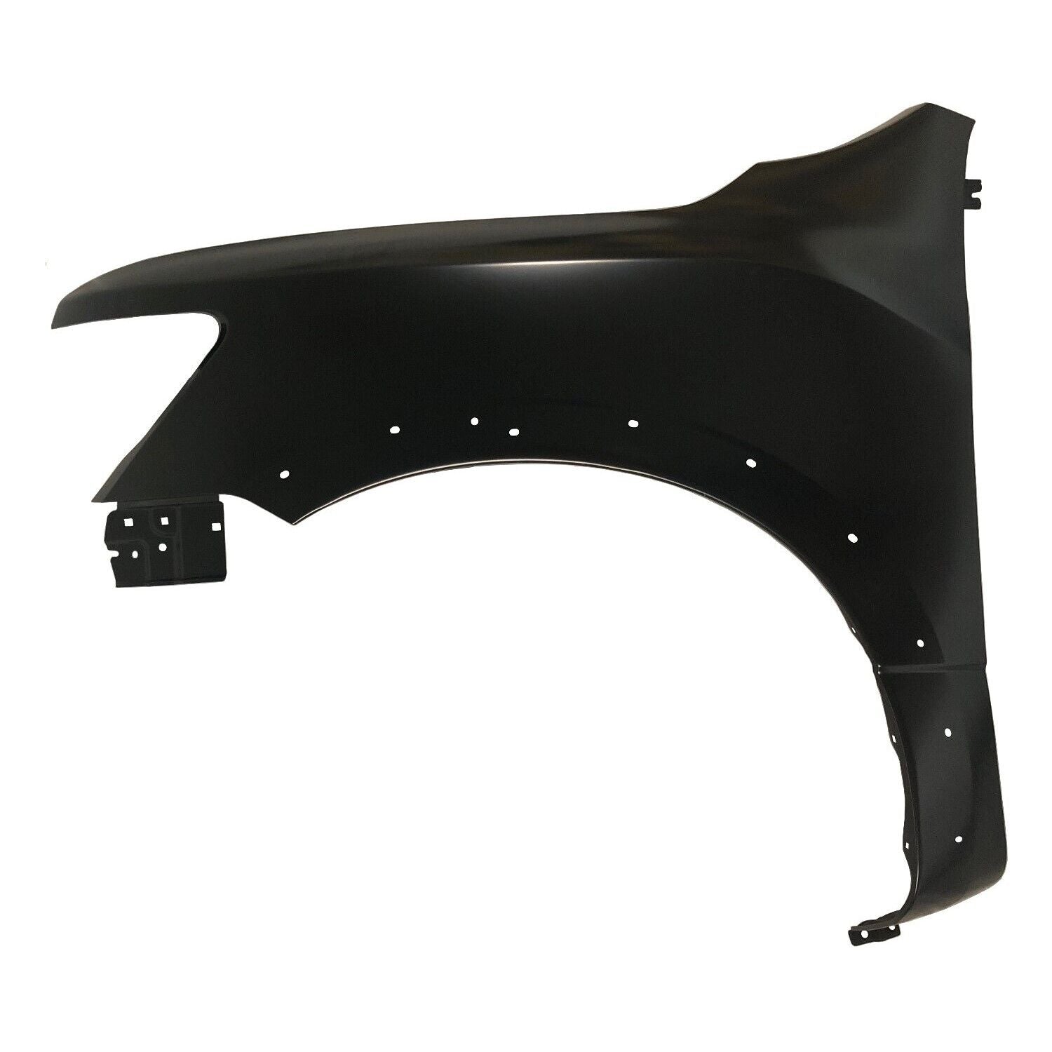 2018-2023 Nissan Titan Front Driver Side Fender , NI1240235. Installed view for reference.