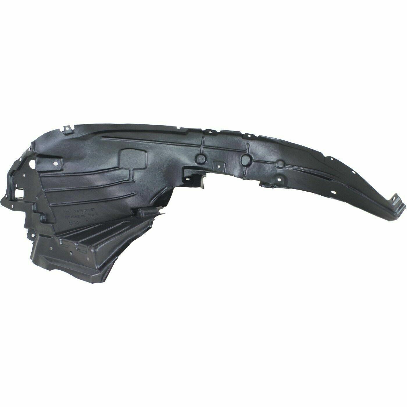 2014-2019 Nissan Versa Hatchback Fender Liner Front Driver Side , NI1248141. Direct fit for easy installation.