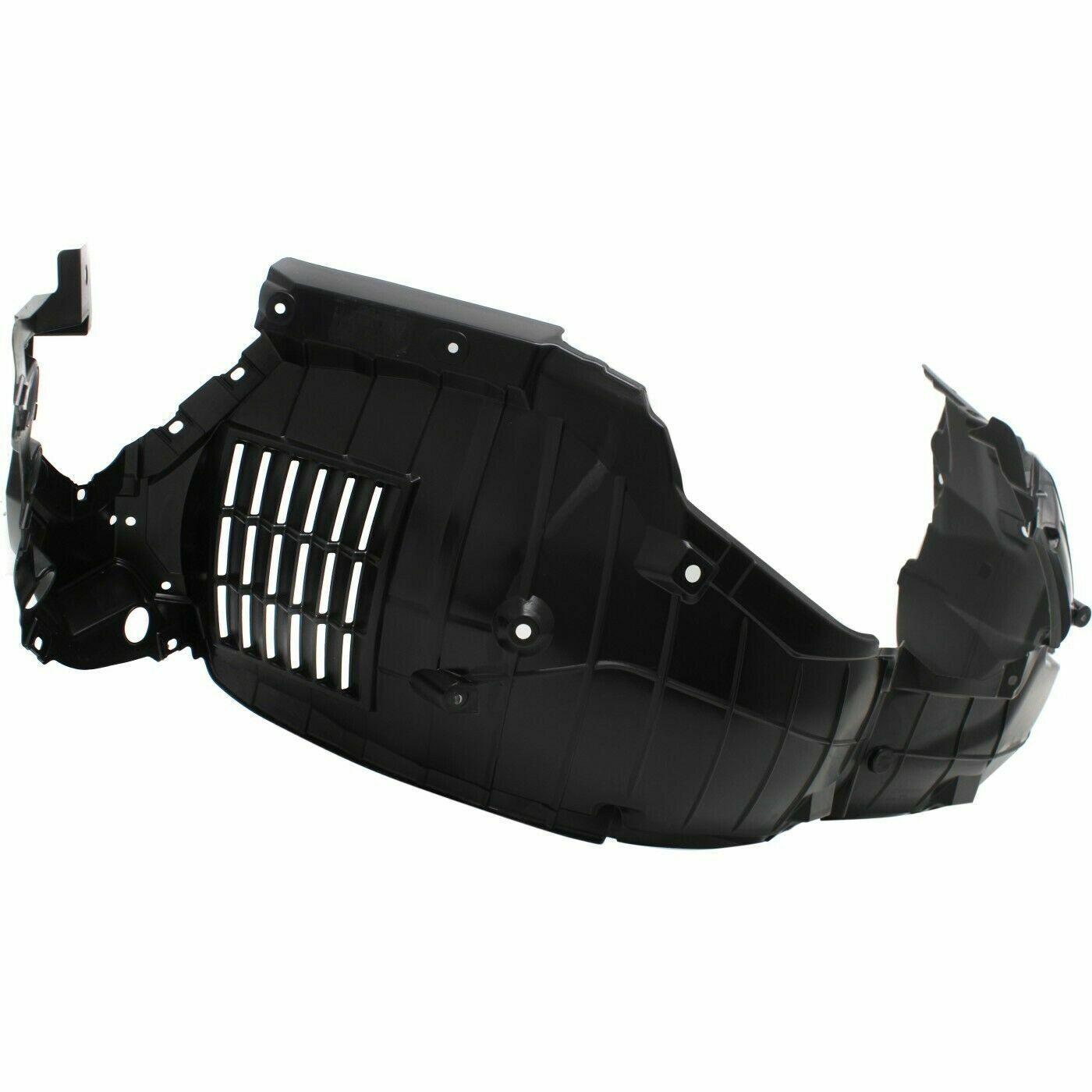 2016-2018 Nissan Altima Sedan Fender Liner Front Driver Side , NI1248150. Side view of the replacement part.